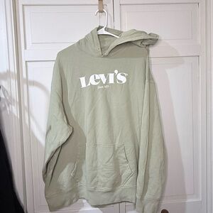 Levi's Men's Light Green Hoodie